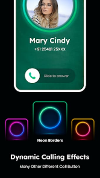 Color Call Screen Theme