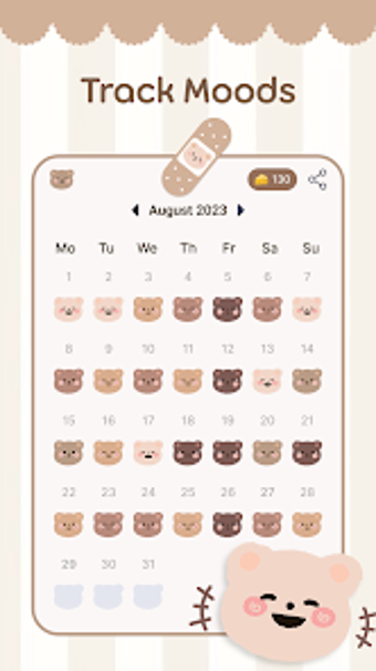 Amobear: Mood Tracker Journal