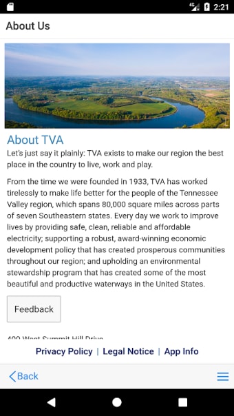 TVA Lake Info