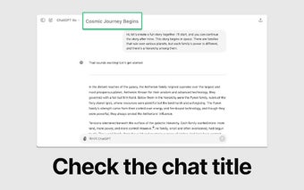 Title Viewer for ChatGPT