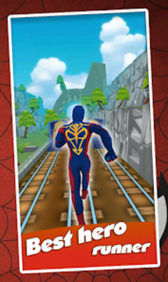 hero Spider Run superheroes