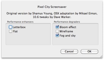 Pixelcity Screensaver