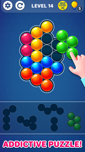 Bubble Tangram Puzzle - Pop it