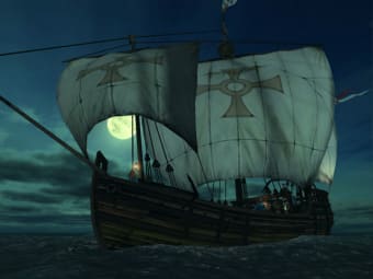 Voyage of Columbus 3D Screensaver