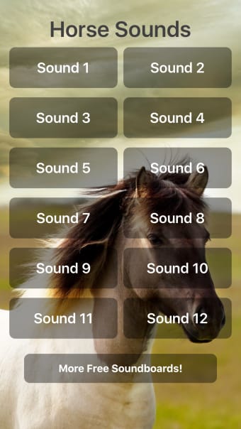 Horse Soundboard