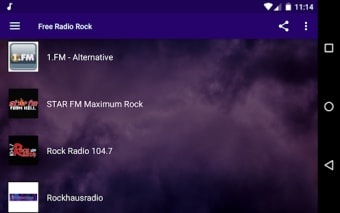Free Radio Rock - Live Hard Rock Industrial Music