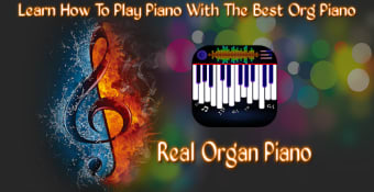Real Organ Piano Keyboard