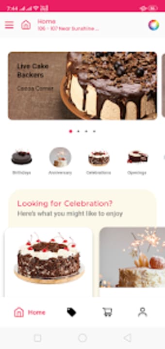 Cake -Online Shop Ordering App