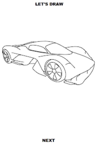Draw Cars: Hypercar