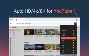 Auto HD/4k/8k for YT™ - YT™ Auto HD