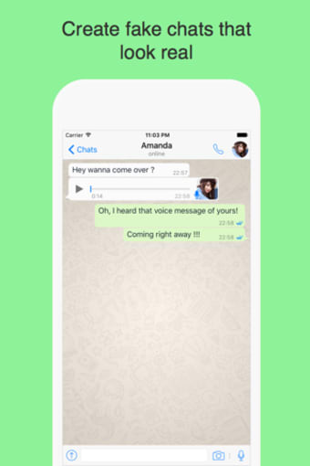 WhatsPrank - Create Fake Conversations for WhatsApp