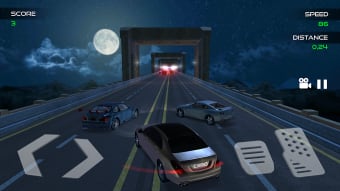 Mercedes Highway Car Traffic Racer Simulator