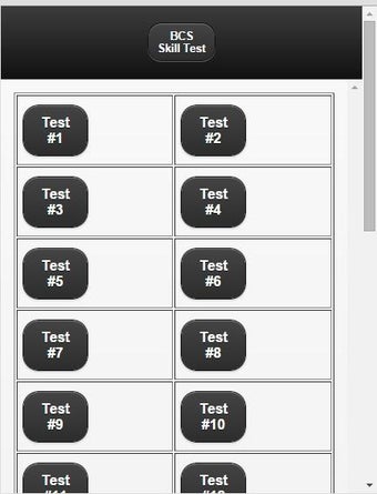 BCS Skill Test