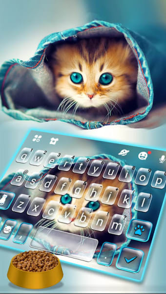 Cute Kitty Keyboard Theme
