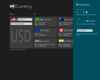 XE Currency for Windows 10