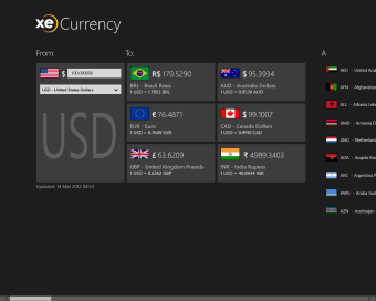 XE Currency for Windows 10