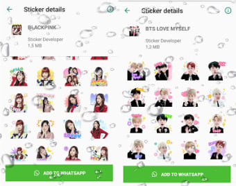 WAStickerApps KPOP Idol Sticker Maker Direct Chat