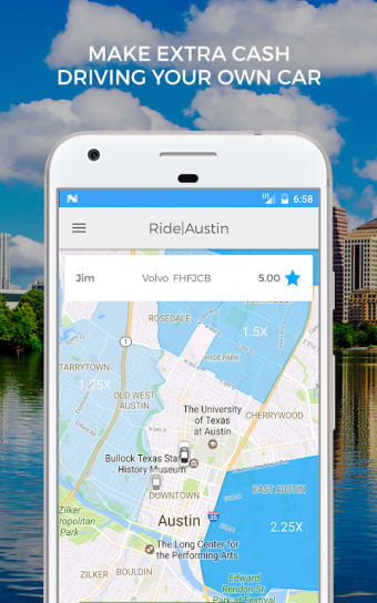Ride Austin TNC Driver App
