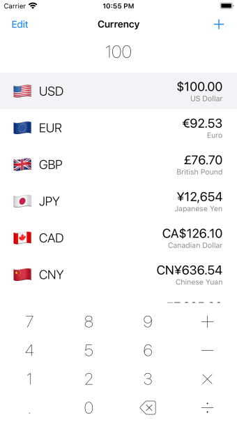Exchange Rate - Currency