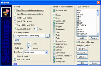DTM SQL Editor