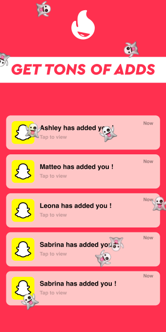 STRK - New friends on Snapchat