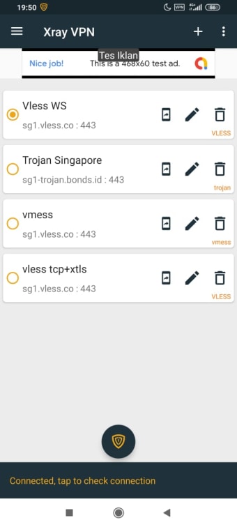XRAY VPN - VLESS VMESS Trojan