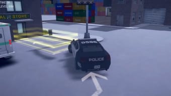 Police Car Driver: City Parking Simulator