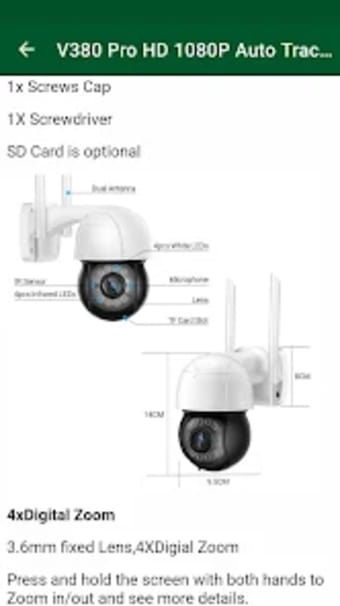 V380 Pro Smart Camera Guide