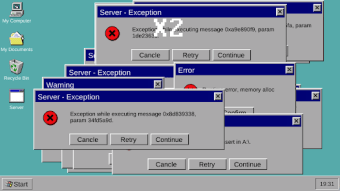 Windows Bug Server Simulator