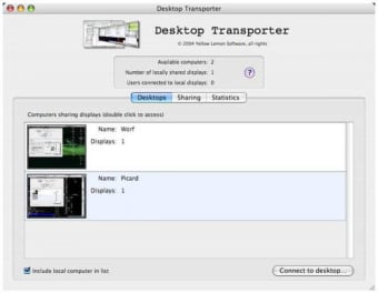 Desktop Transporter