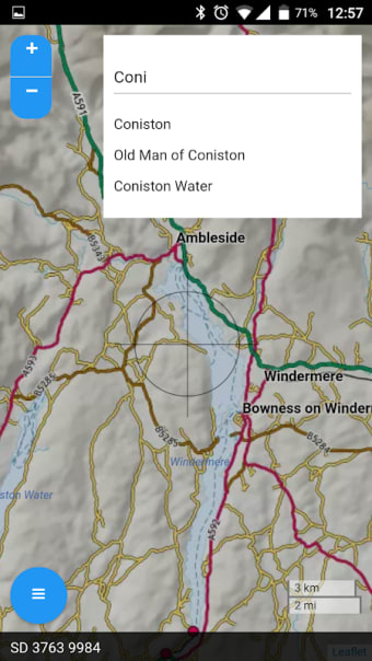 Lake District Outdoor Map Offline