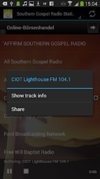 Southern Gospel Radio Stations