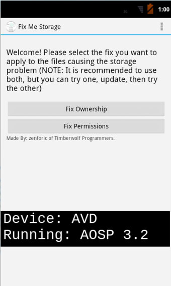 Actually Sufficient Storage (Root)