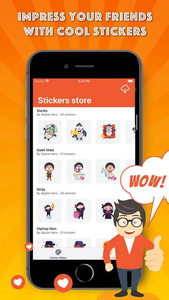 Sticker Maker for WhatsApp WA