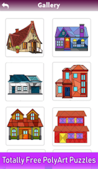 House Poly Art Color by Number
