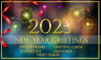 2023 New Year Photo Frames