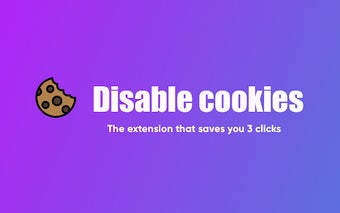 Disable cookies - auto disable popup cookies