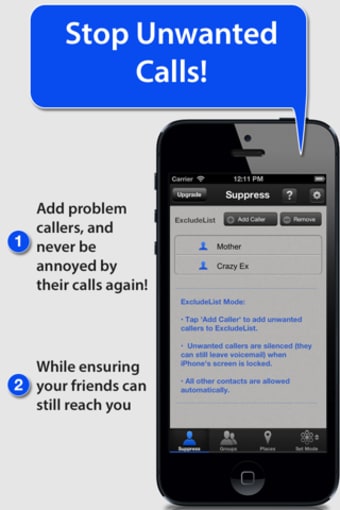 Call Bliss - Silence unwanted calls and texts