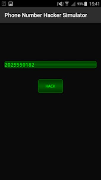 Phone Number Hacker Simulator