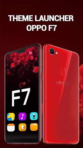 Launcher theme For OPPO F7