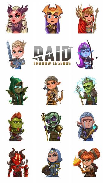 RAID: Shadow Legends WhatsApp Sticker Pack