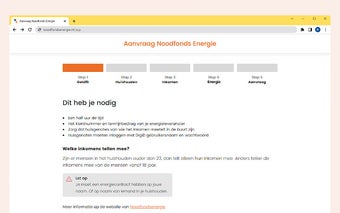 Tijdelijk Noodfonds Energie