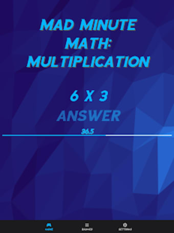 Mad Minute Math: Multiplication