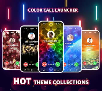 Color Call Launcher - Caller T