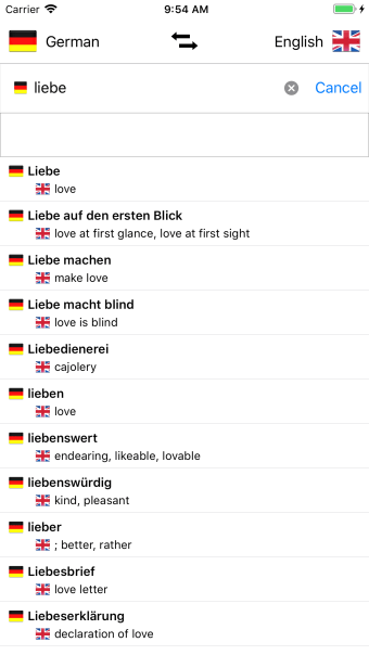 GermanEnglish Dictionary