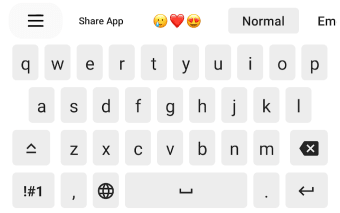 Aa Fonts Keyboard  Emoji