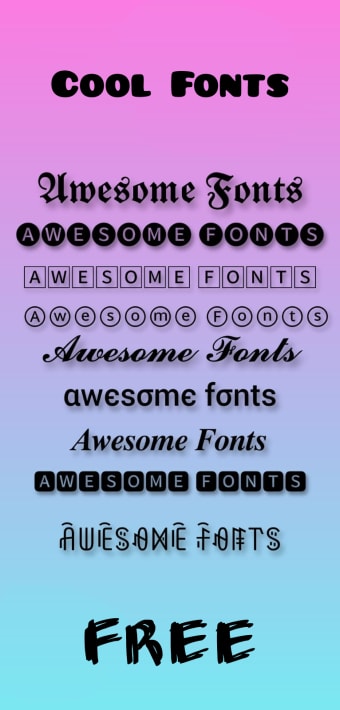 Cool Fonts for Instagram