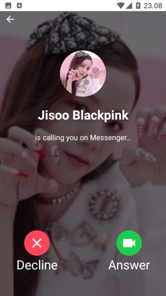 Fake Call with Jisoo Blackpink