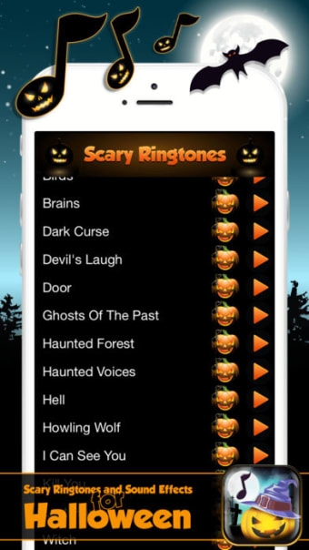 Scary Ringtone.s and Sound Effect.s for Halloween