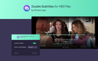 Double Subtitles for HBO Max by MovieLingo